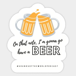 Cheers!! Sticker